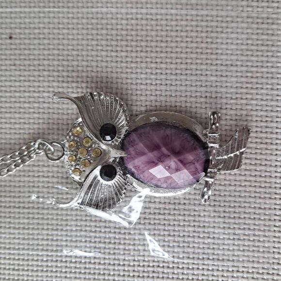 3 Owl necklace and earrings sets Nwt - Picture 7 of 8